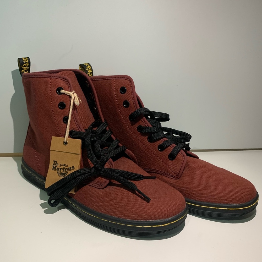 Dr.Martens burgundy boots